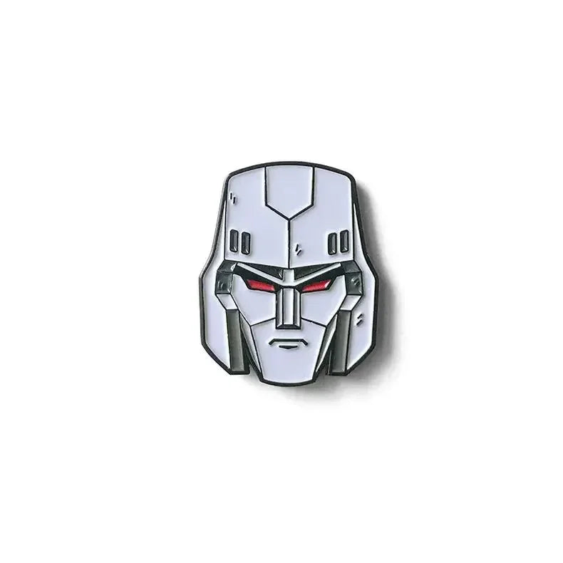 Badge Transformers Soundwave Version Grise — Broche Épinglette Sac à Dos