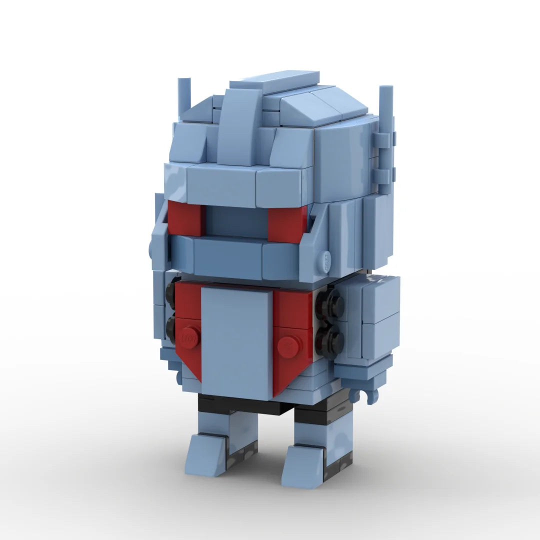 Figurine Transformers Hot Spot — Chef Pompier Brick Bleu Ciel et Rouge