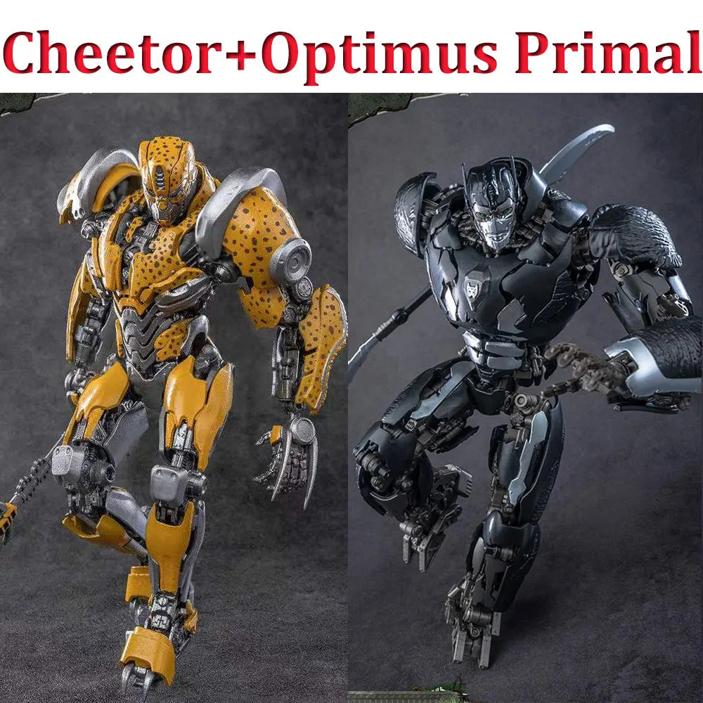 Duo Figurines Transformers Cheetor & Optimus Primal — Meute Beast Wars AMK