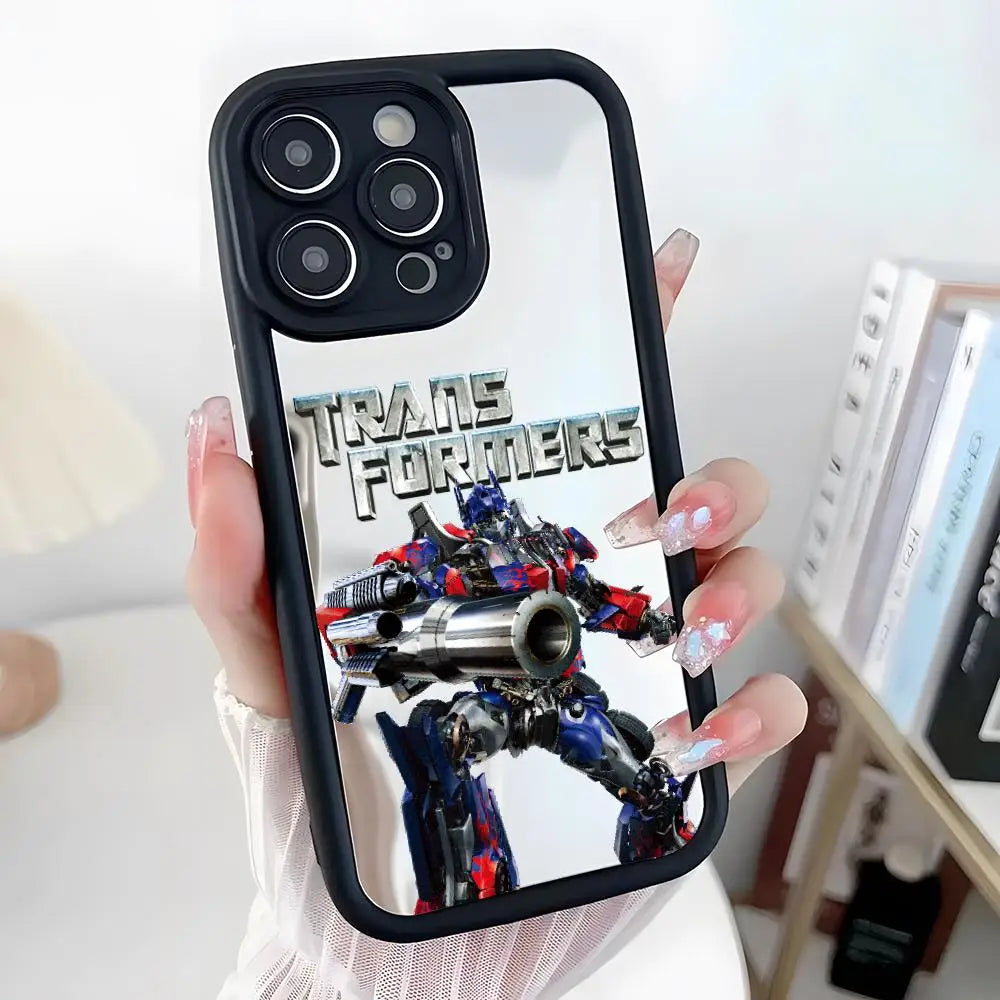 Funda para iPhone Transformers - Optimus Prime Transparente