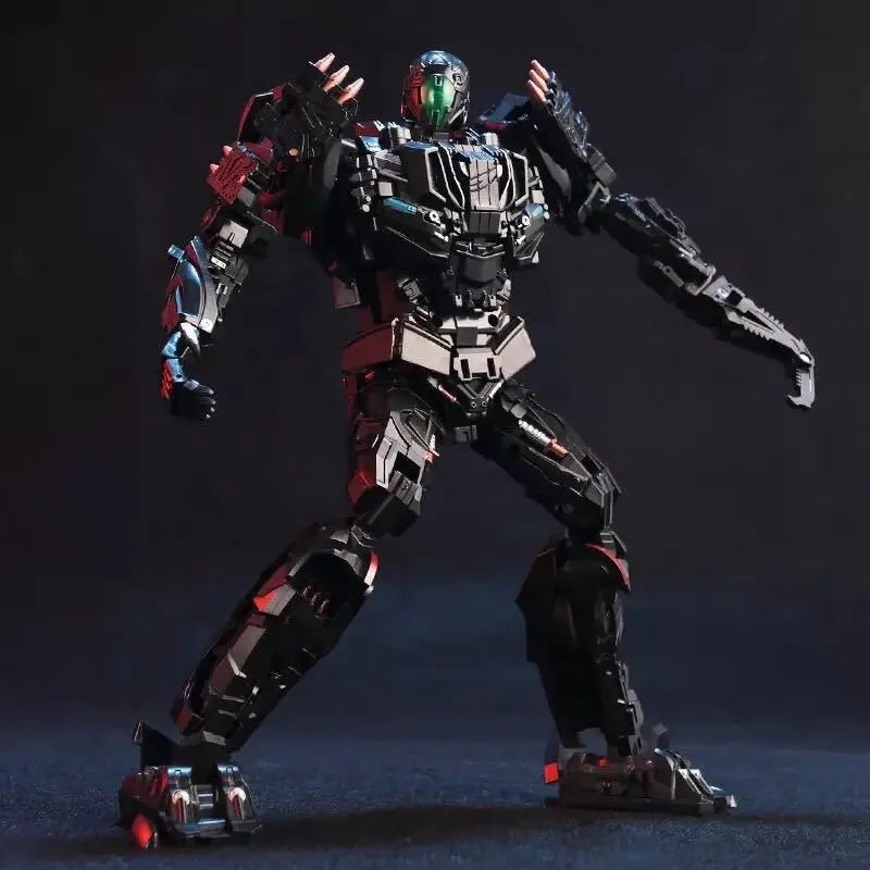 Figurine Transformers Lockdown Aventador — Chasseur Noir Silhouette Lamborghini