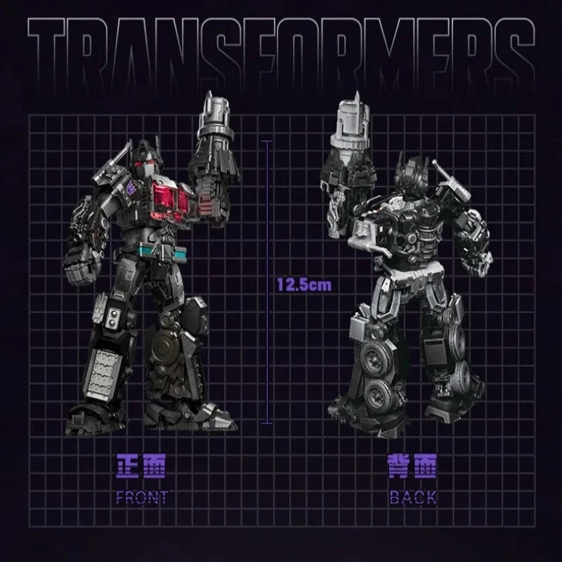 Figurine Transformers Nemesis Prime Blokees Beyond — Assemblage Movie 7 Silhouette Noire