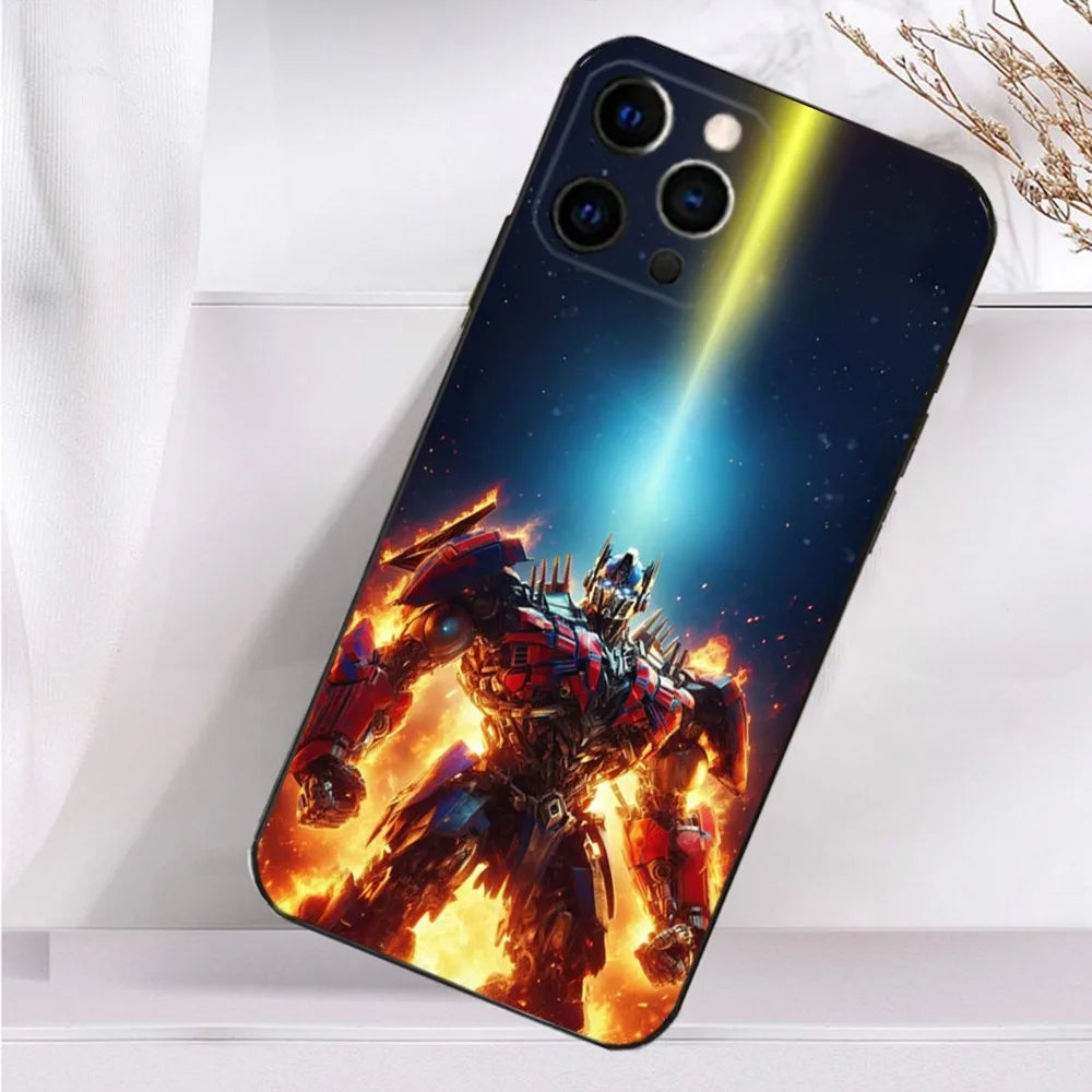 Funda Samsung Transformers - Optimus Prime Fire