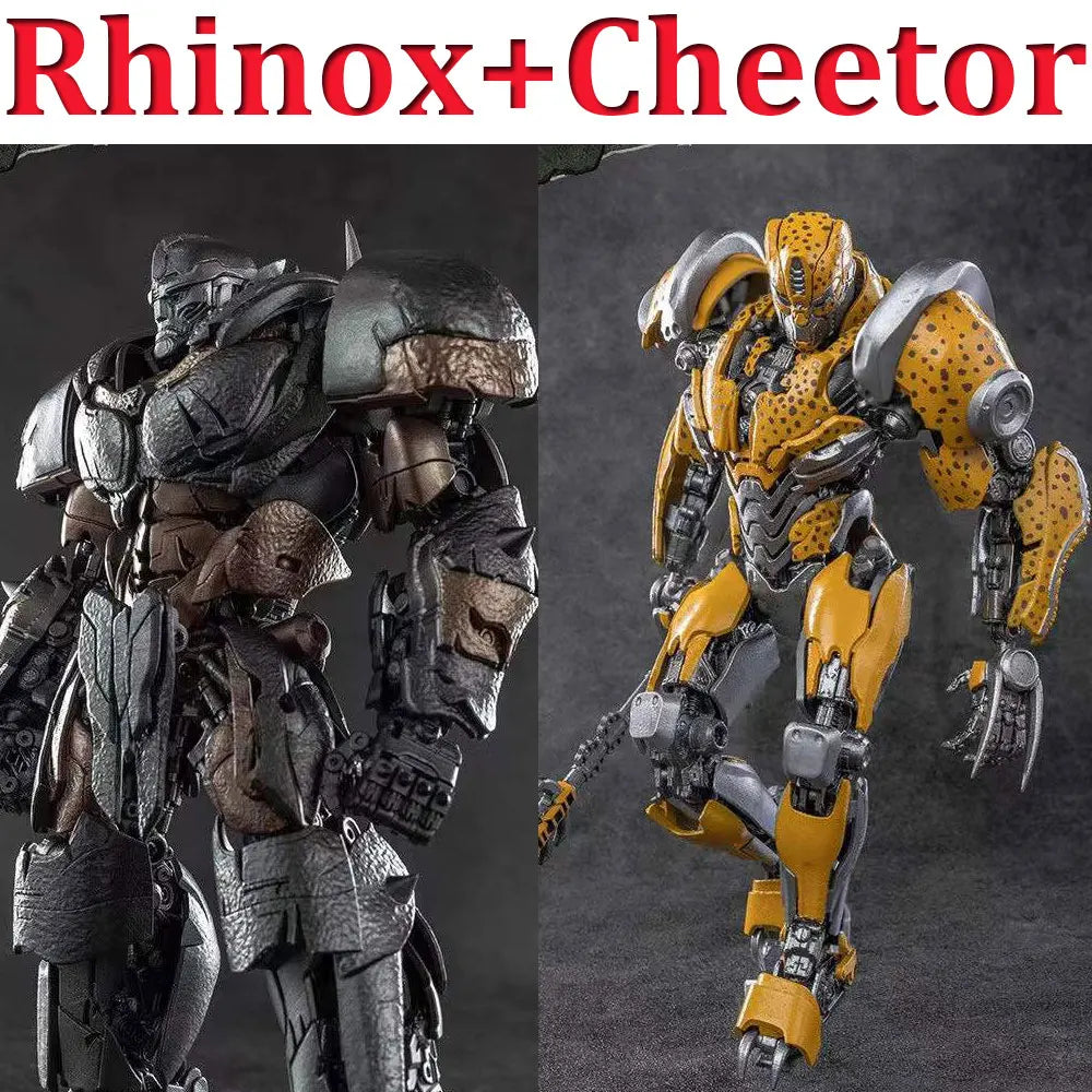 Duo Figurines Transformers Rhinox & Cheetor — Alliance Beast Wars Sauvage