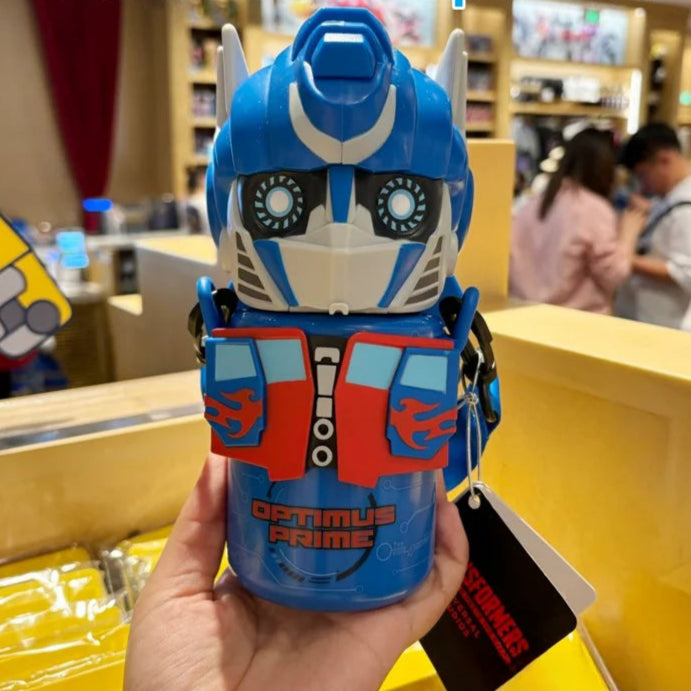 Botella de agua Transformers - Edición de coleccionista de Optimus Prime