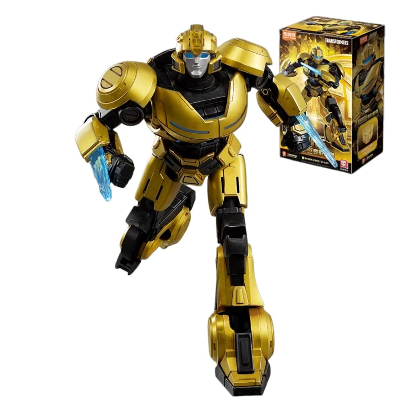 Figurine Transformers Bumblebee Origine ONE Blitzwing — Brick Jaune Précurseur Robot