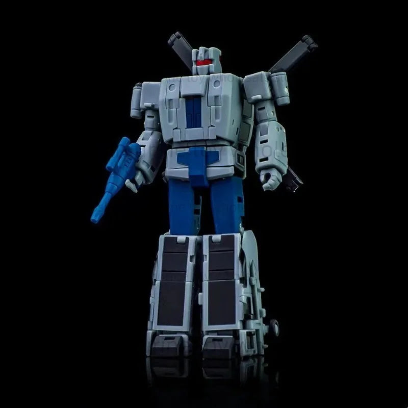 Figurine Transformers Vortex Magic Square MS-B54 — Petit Format Gris Hélicoptère