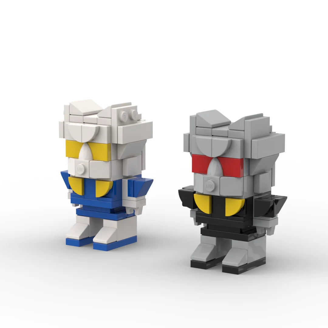 Duo Figurines Transformers Rewind et Eject — Cassettes Brick Autobot Miniatures