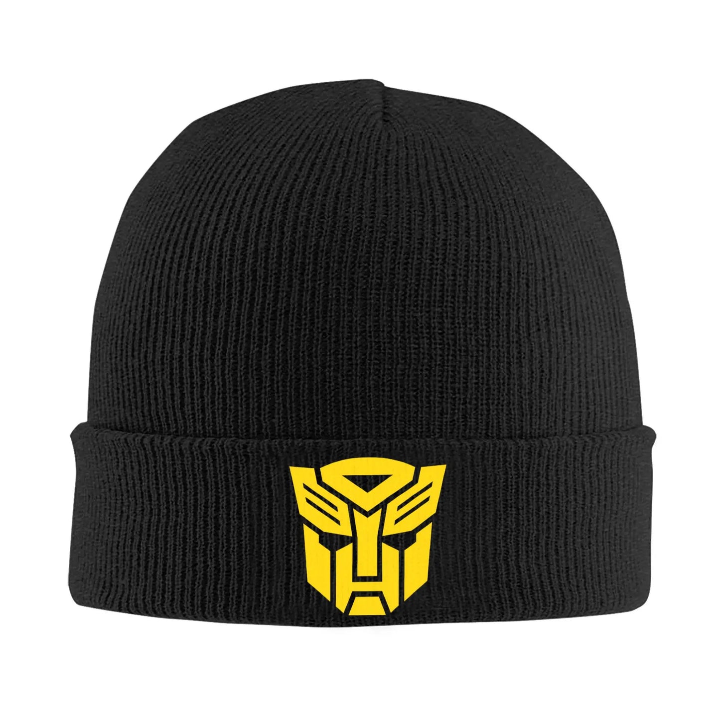 Yellow and Black Transformers Beanie
