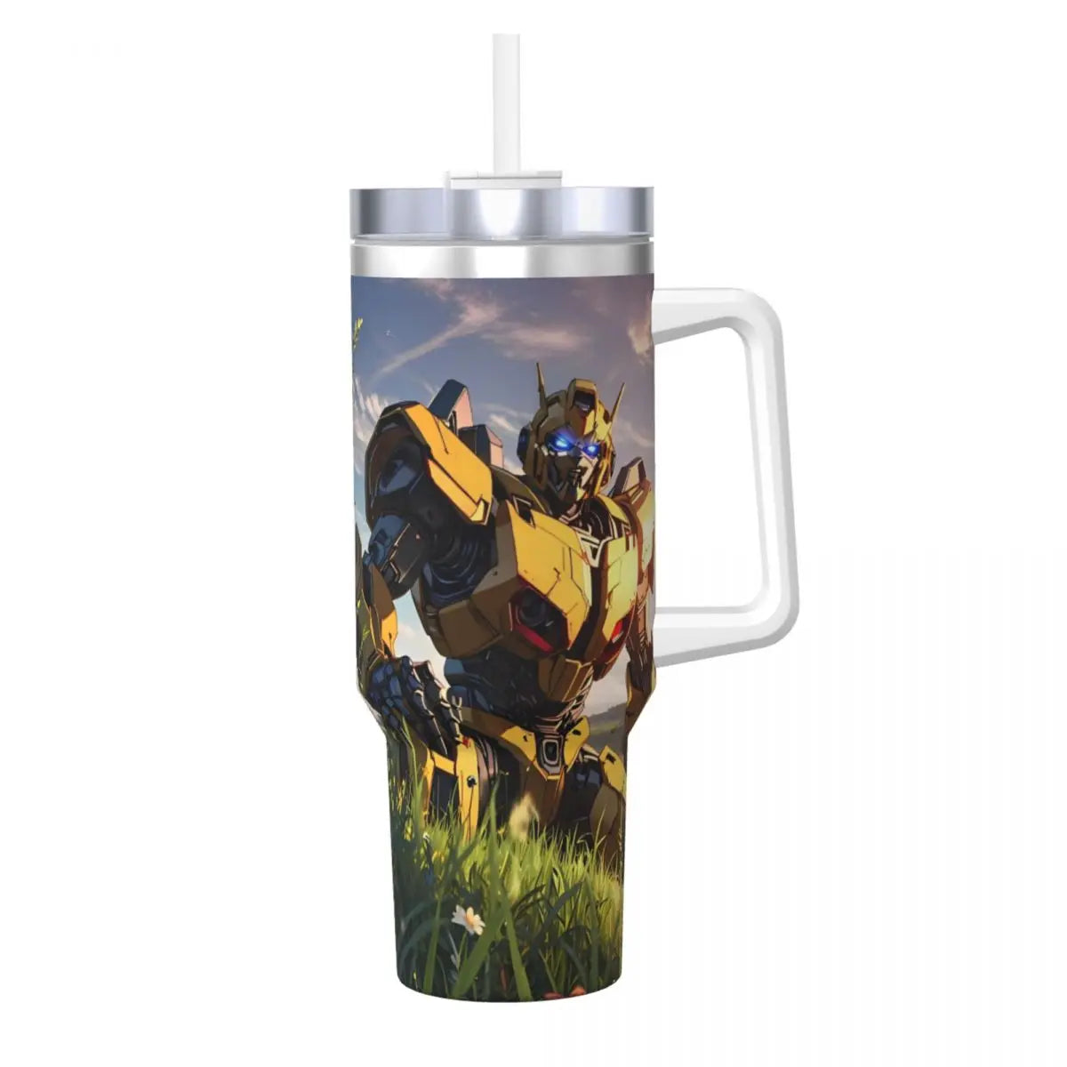 Stainless Steel Water Bottle - Bumblebee Natural