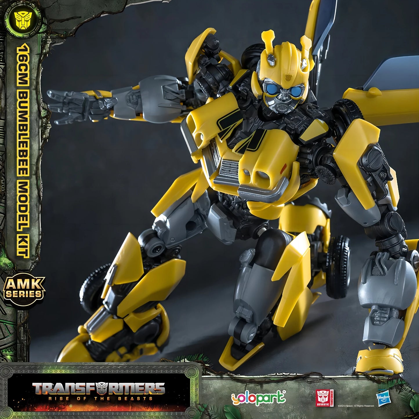 Figurine Transformers Bumblebee 16cm — Maquette Articulée AMK Collector