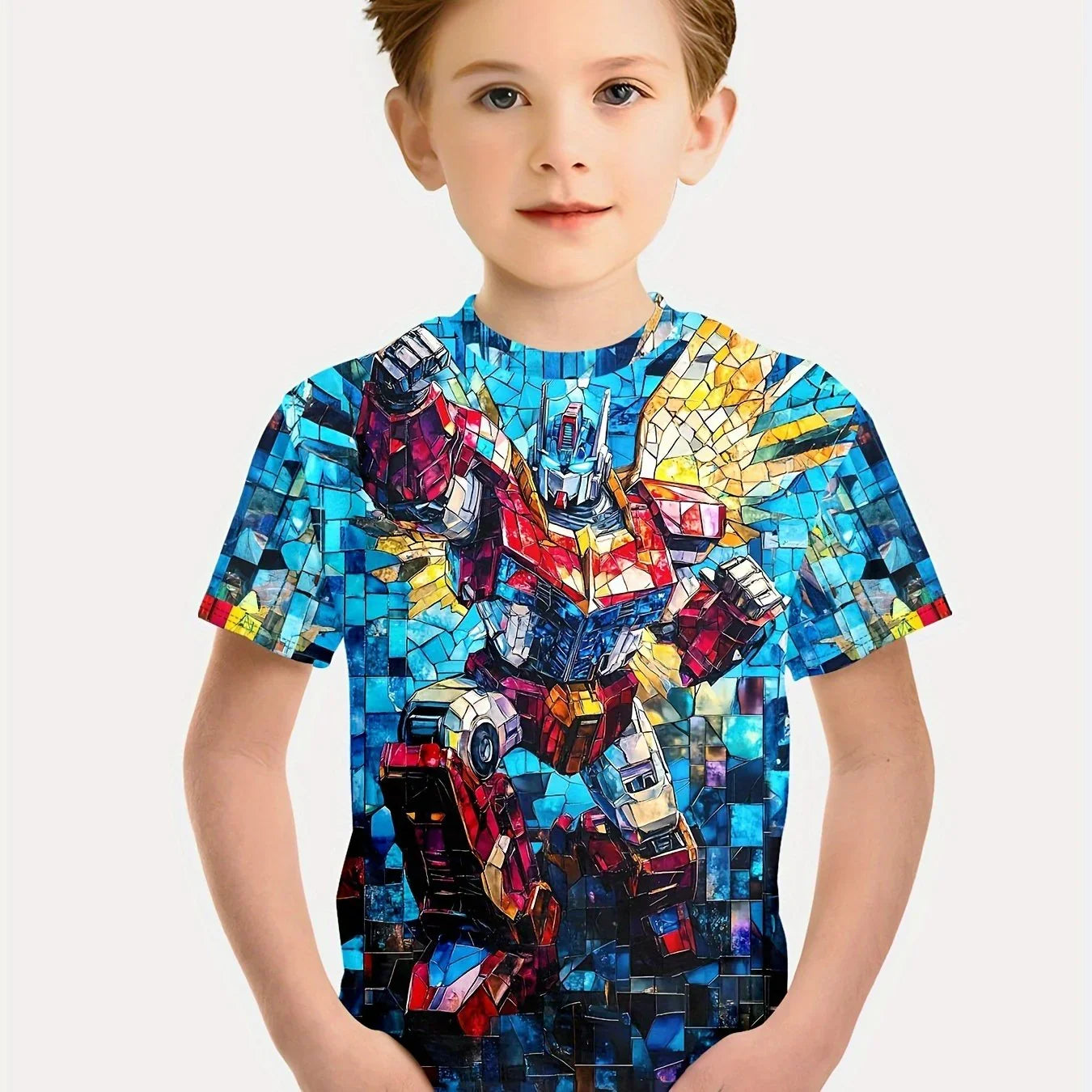 Transformers Optimus Tetris T-Shirt