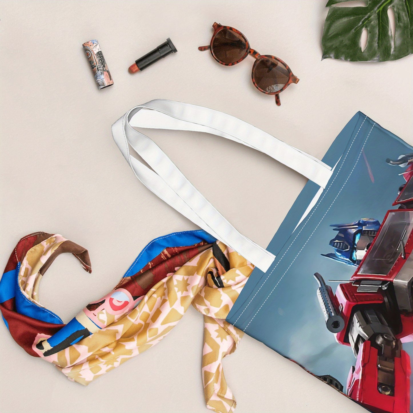 Tote bag Transformers - Prime Fight