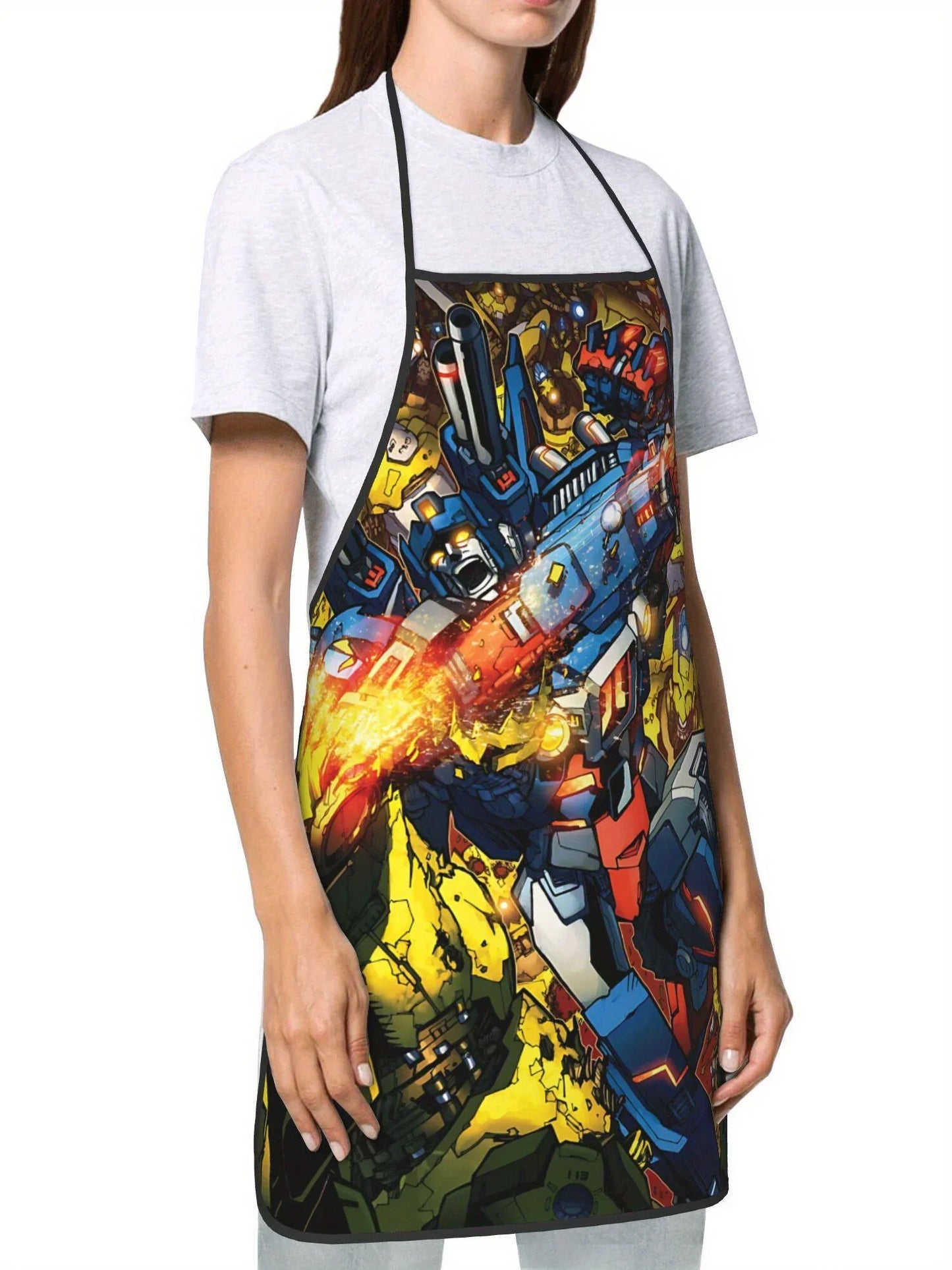 Transformers Apron - Prime Gold