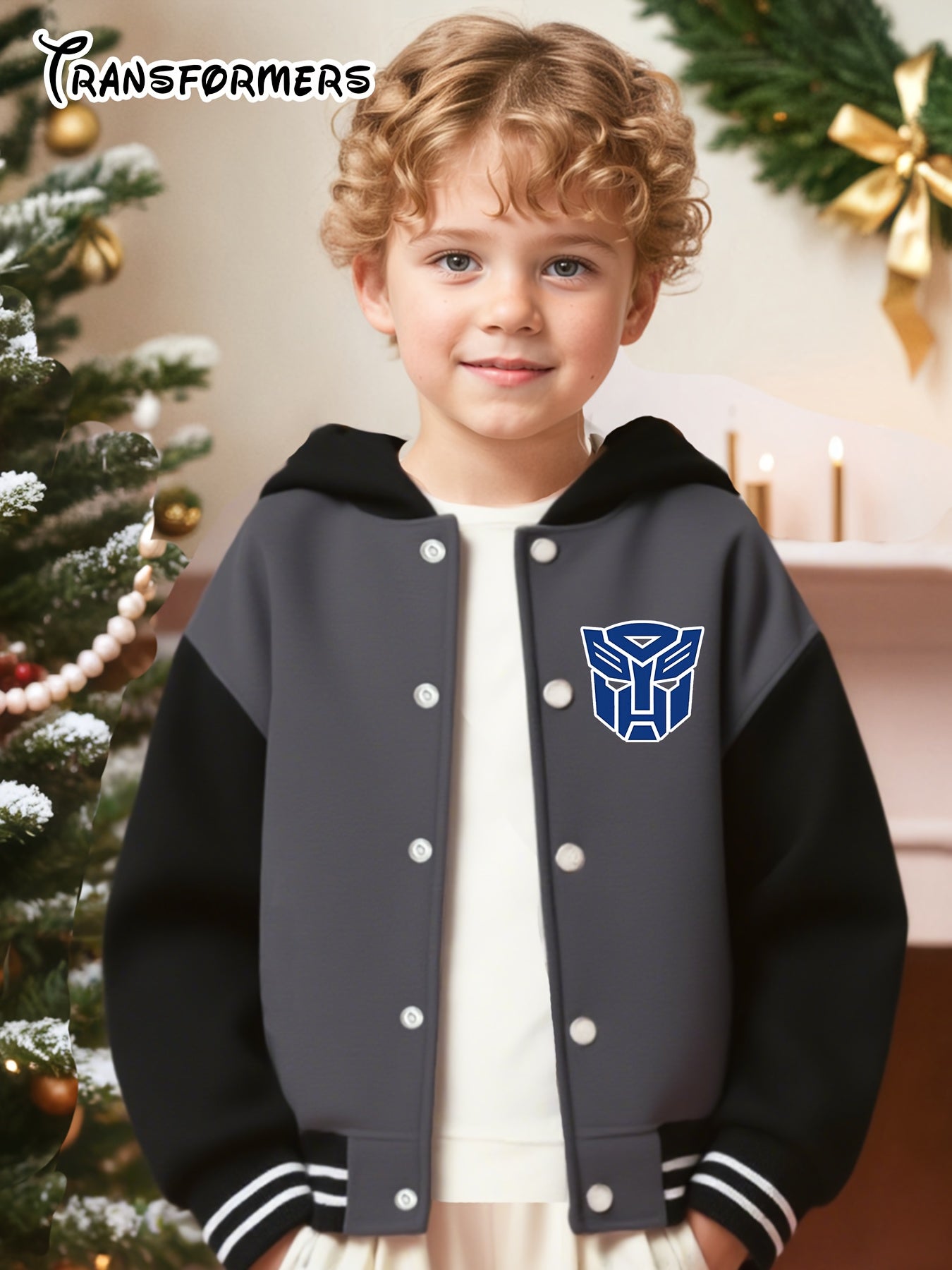Veste Transformers Old School - Gris Foncé