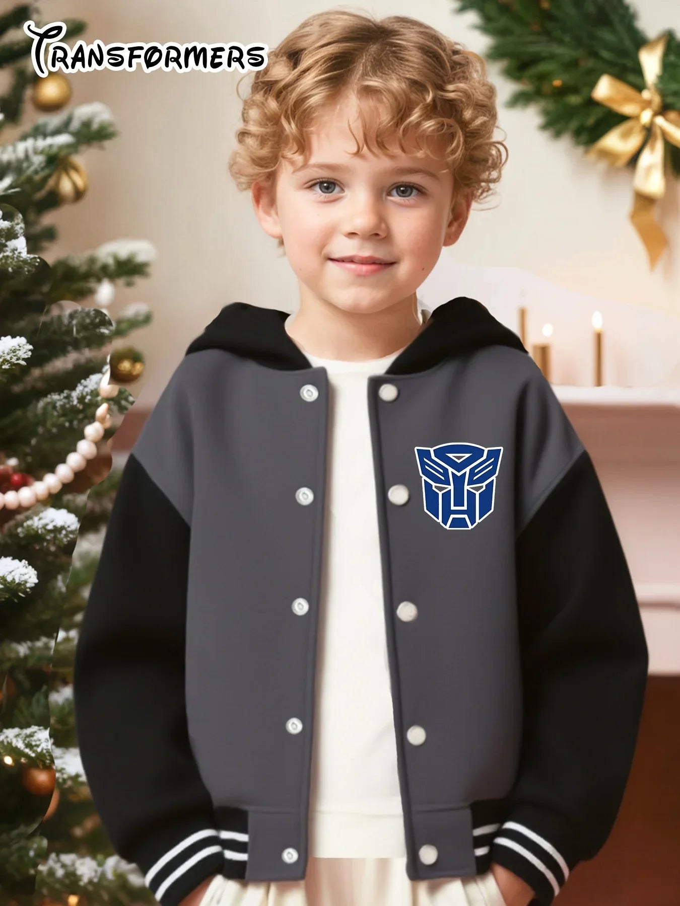 Transformers Old School Jacket - Dark Grey