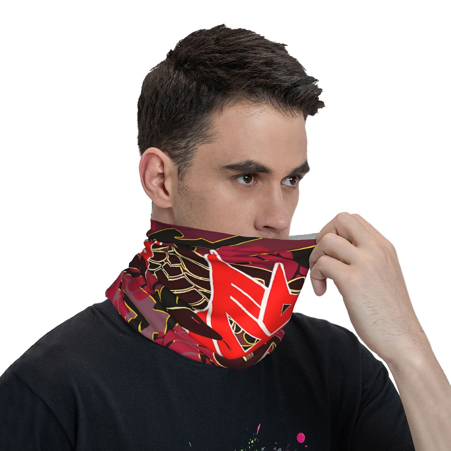 Transformers Neck Warmer - Decepticon Red