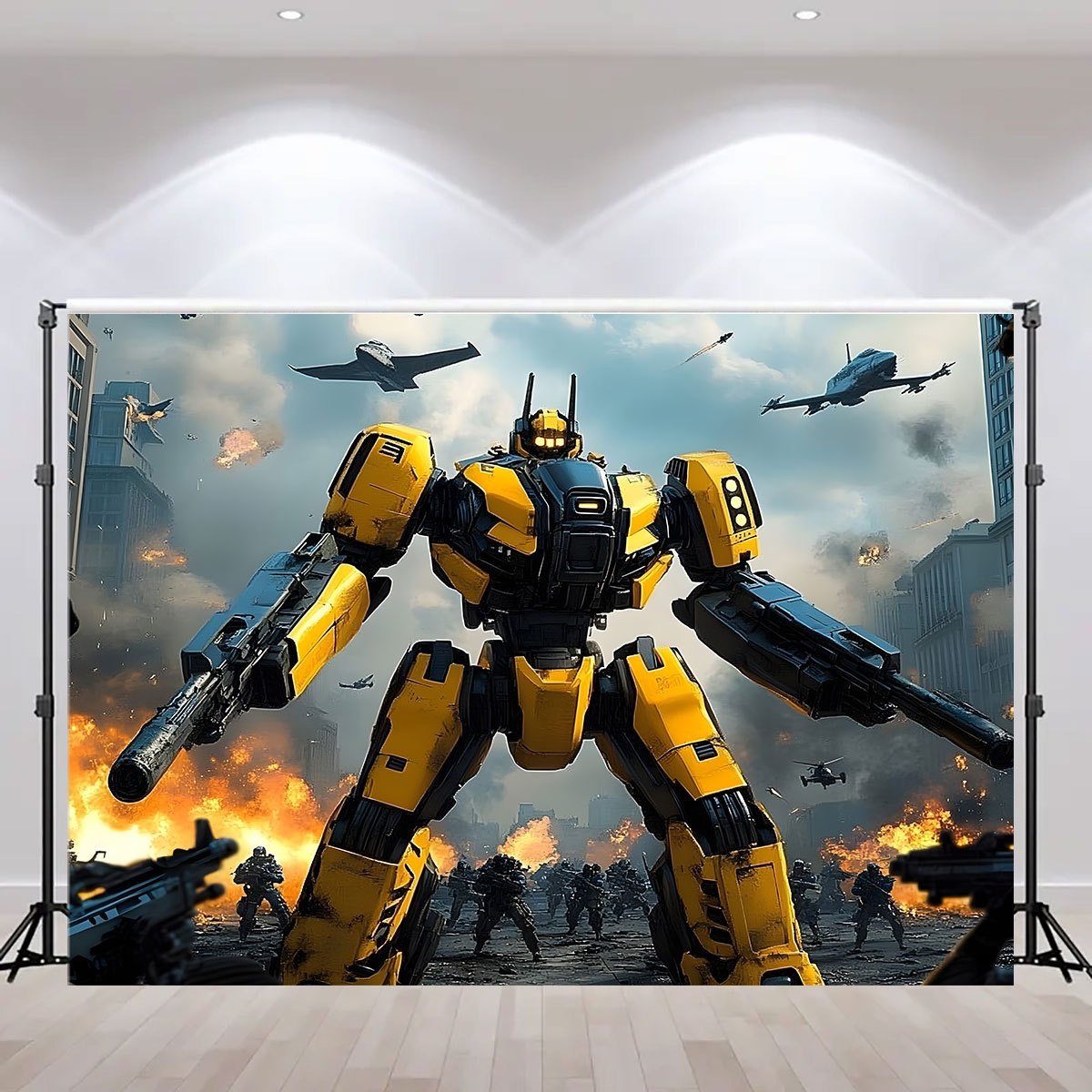 Poster Transformers - Bumblebee Futuriste