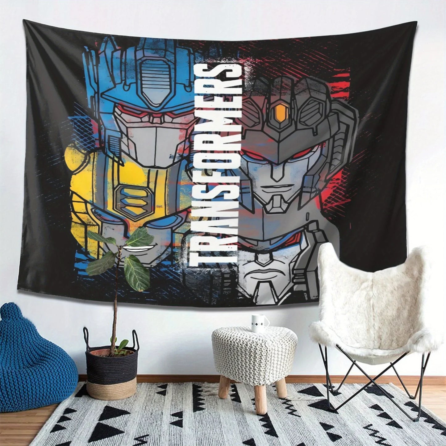 Bandera de Transformers - Autobots y Decepticons