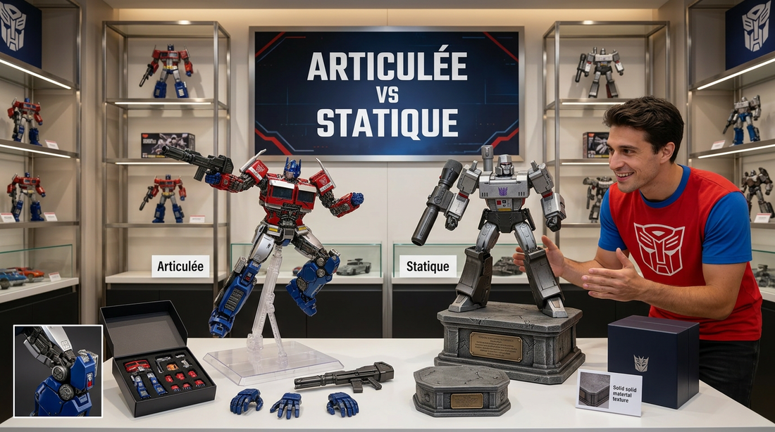 Figurine Transformers Articulée vs Statique : Avantages et Inconvénients