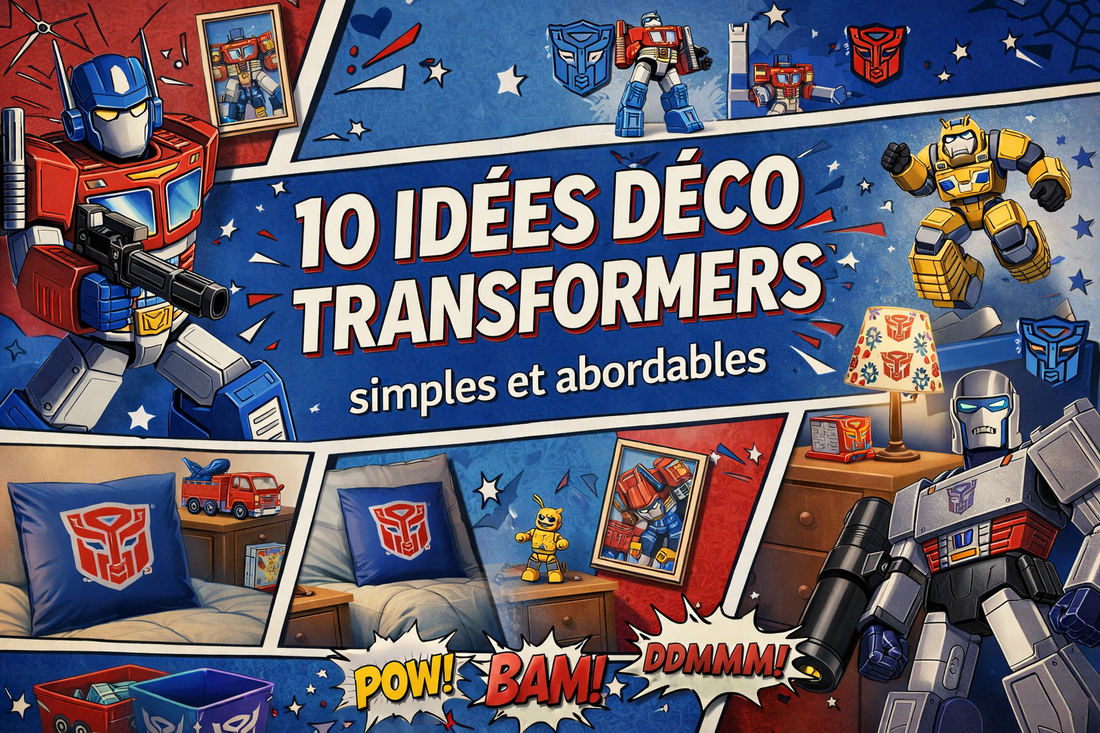 10 idées déco Transformers simples et abordables