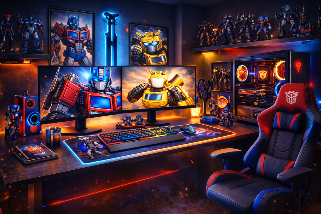 Setup Gaming Transformers : Comment Créer un Bureau Geek Ultime ? (Guide Déco)