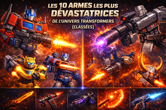 Top 10 des Armes les plus Dévastatrices de l'Univers Transformers