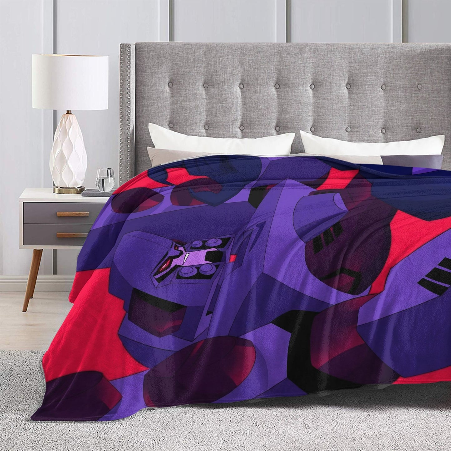 Plaid Transformers - Purple