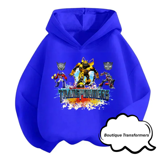 Transformers Blue Kids Sweater