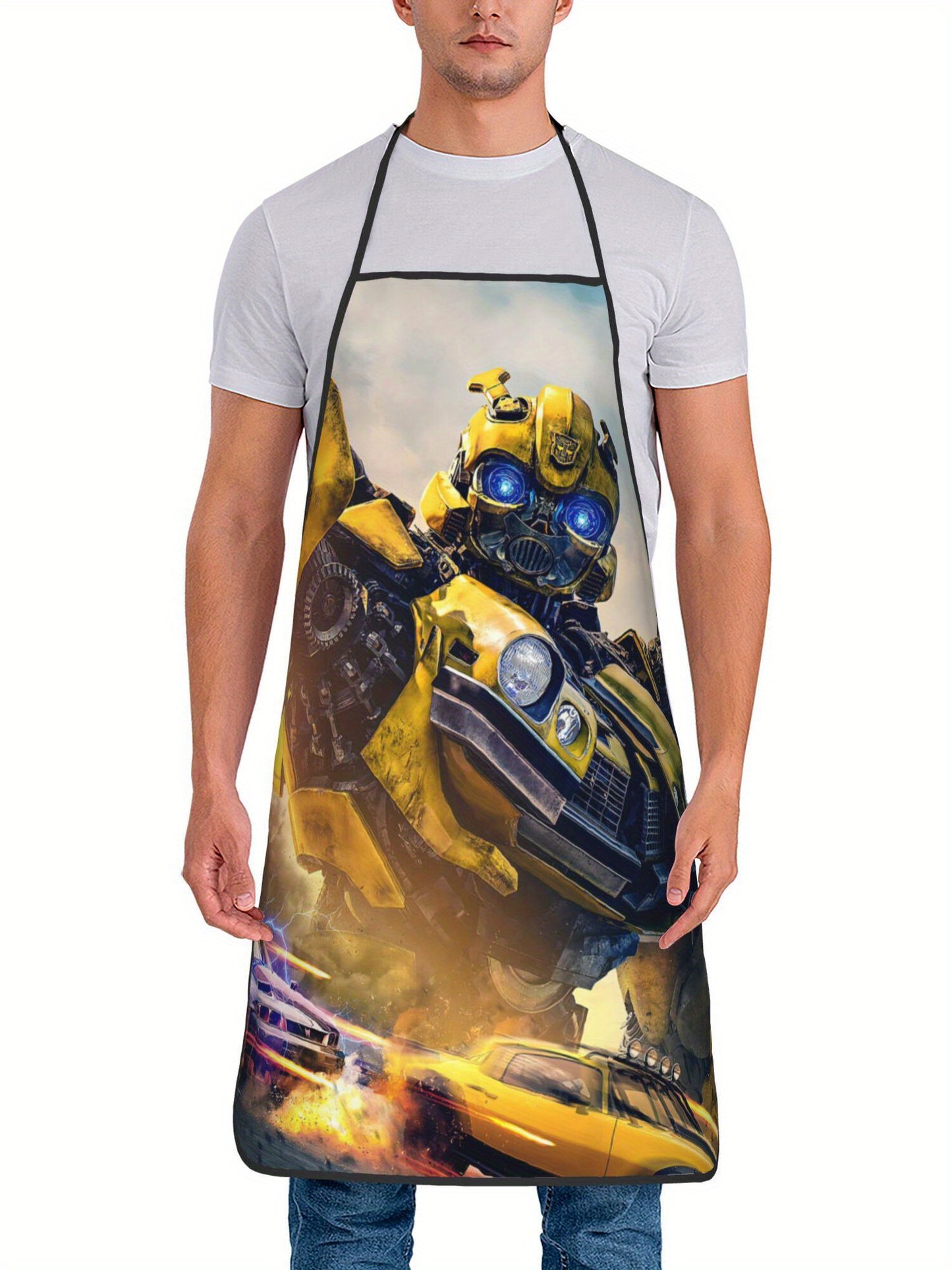 Delantal de Transformers - Vista de Bumblebee