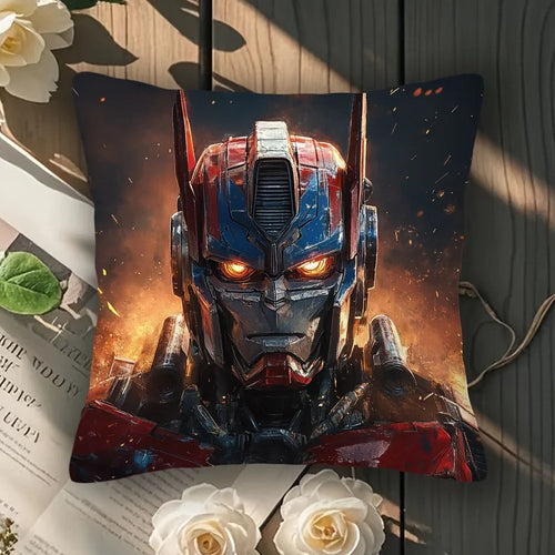 Transformers Pillowcase - Prime Face Fire