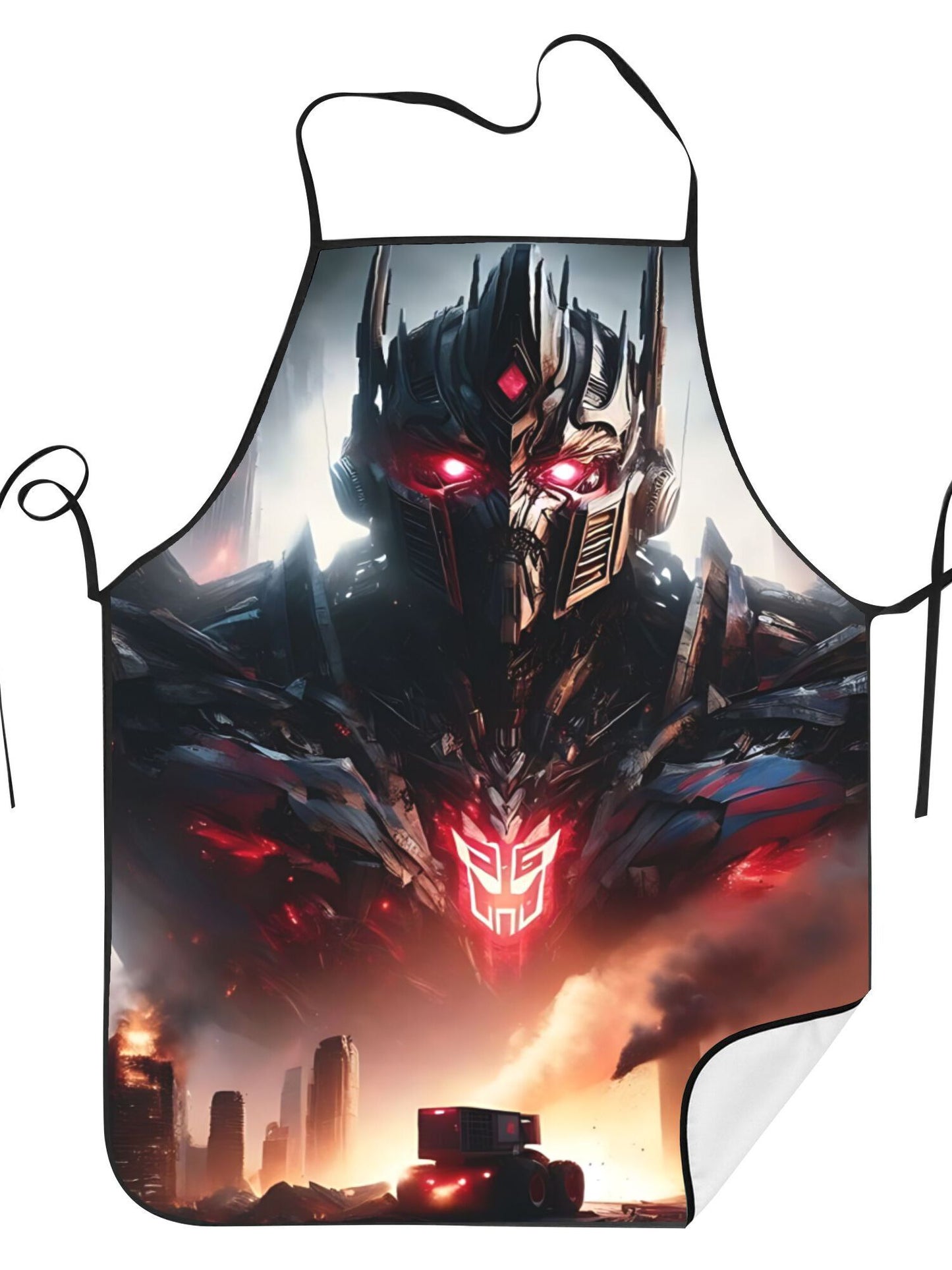 Delantal de Transformers - Luz roja