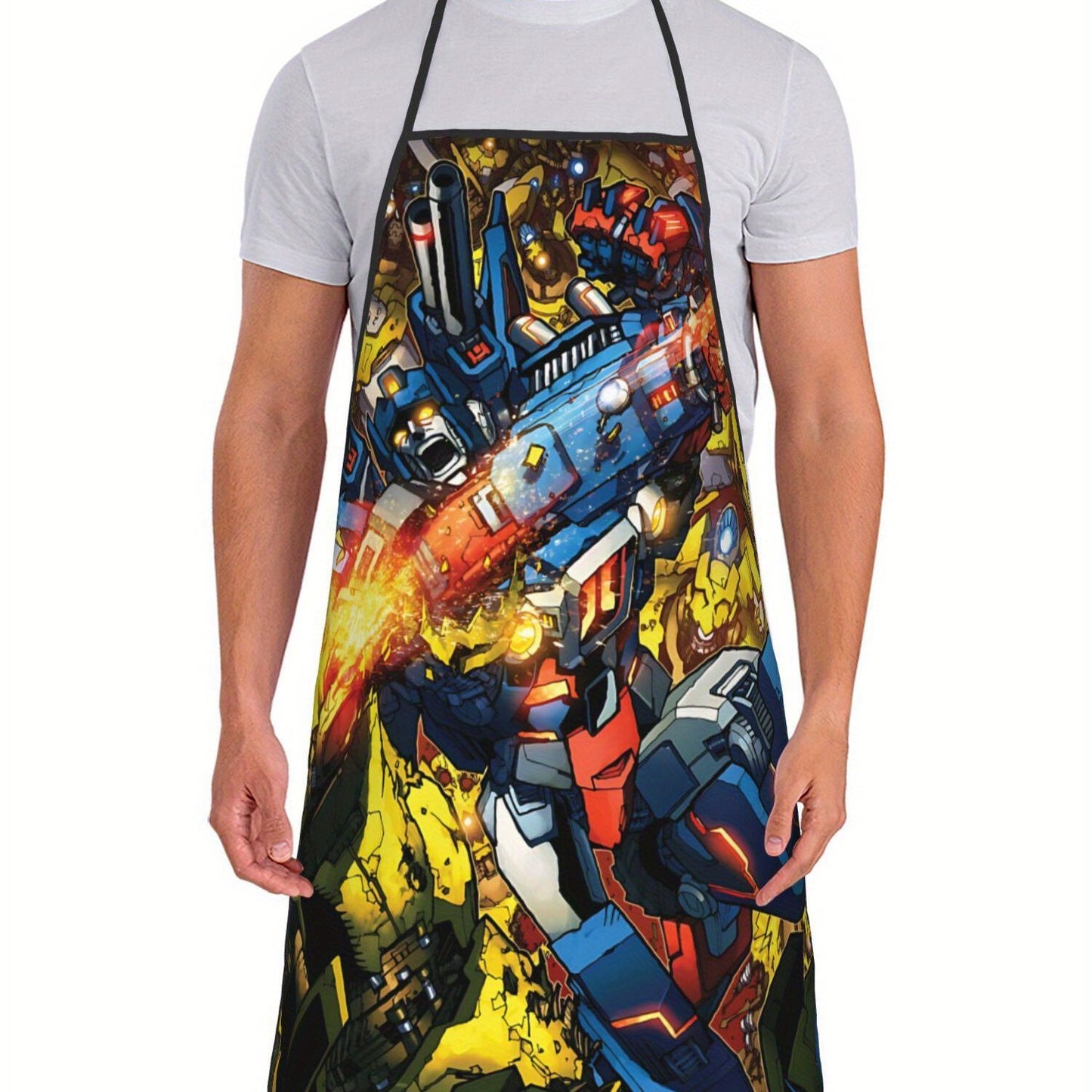 Delantal de Transformers - Oro Prime