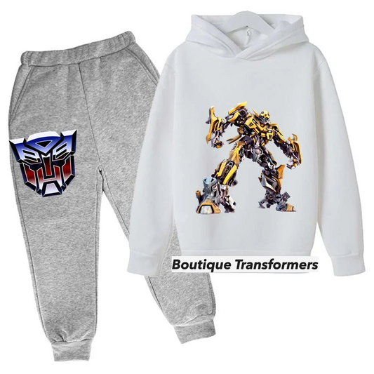 Transformers Kids Set Grey/White - Bumblebee