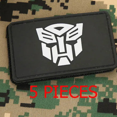 Patch - Transformers Badge - 5 Pieces Autobots Rectangular