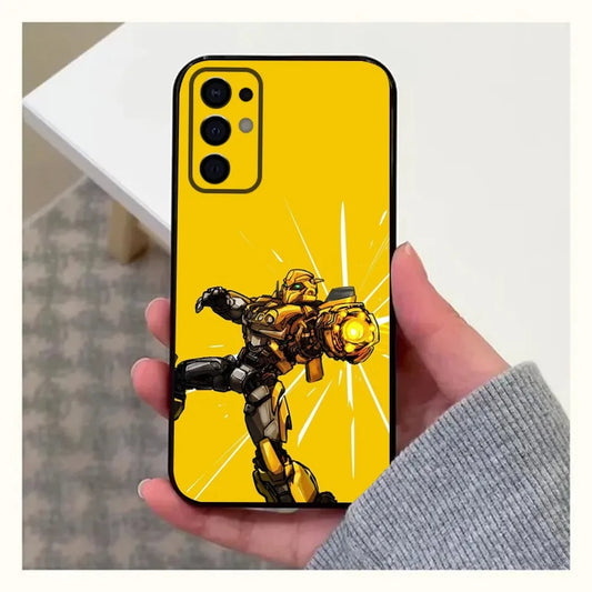 Coque Transformers Samsung - Bumblebee Jaune