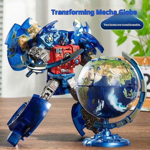 Transformers Optimus Prime Globe Toy — Transformable Robot for Kids