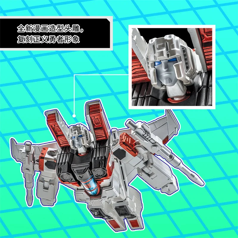 Figurine Transformers Megatron Shattered Glass — Robot Articulé 16cm