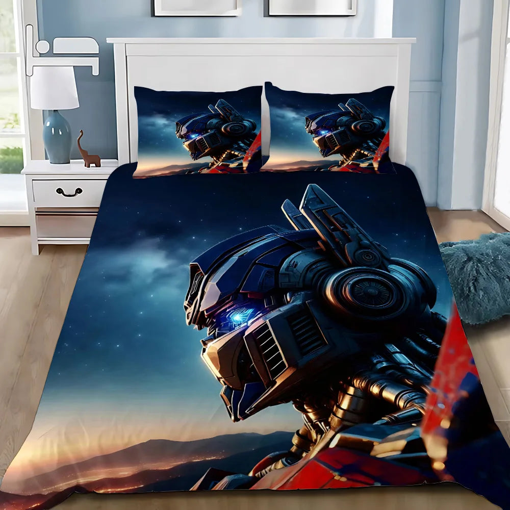 Optimus Prime Duvet Cover - Face