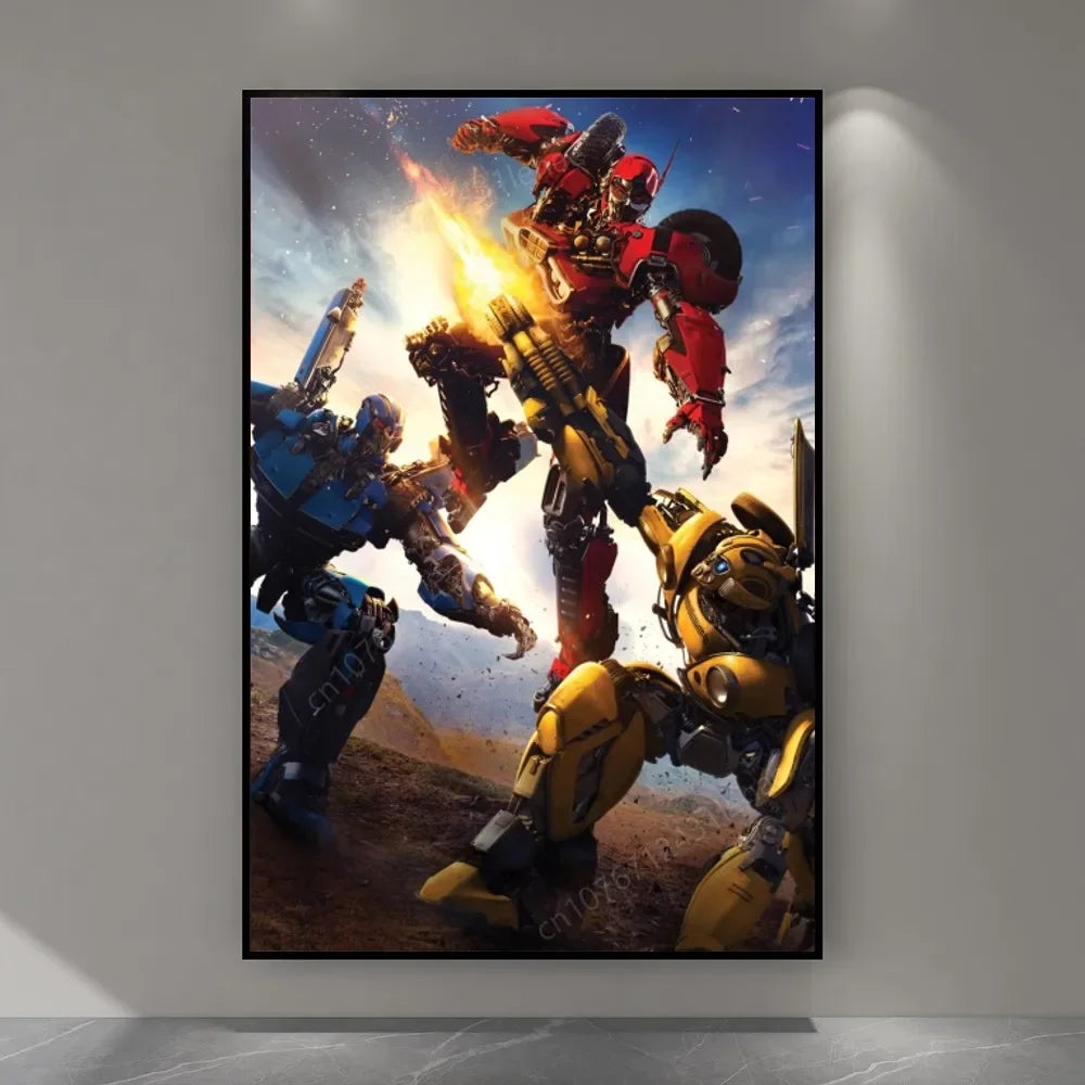 Poster Transformers Bumblebee Combat 2.0