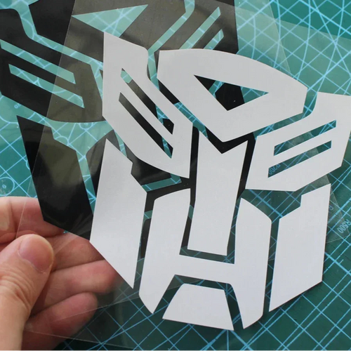 Patch Autocollant Transformers - Autobots Vert