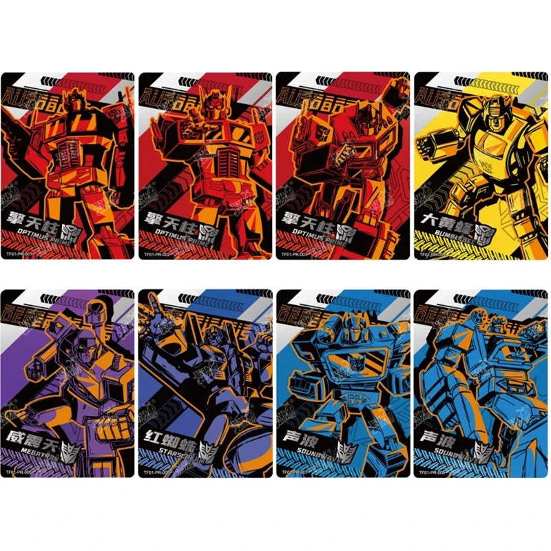 Transformers Cards - Special Edition Retro Pack Version