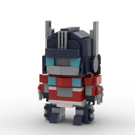Figurine Transformers Orion Pax Armé Version IDW — Brick Rouge et Bleu Fusil