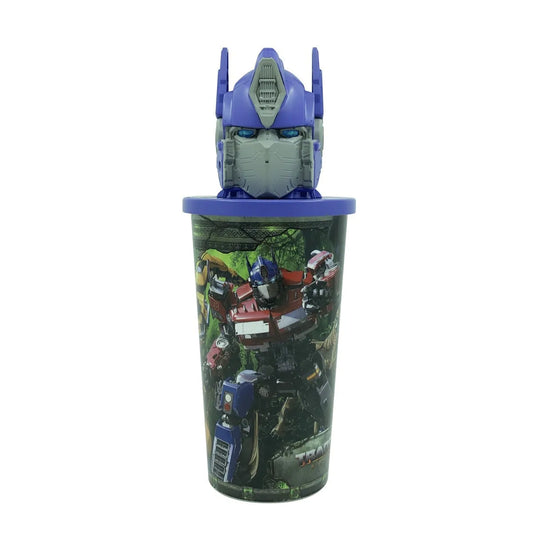 Couvercle pour verre Transformers - Optimus Prime Edition Retro