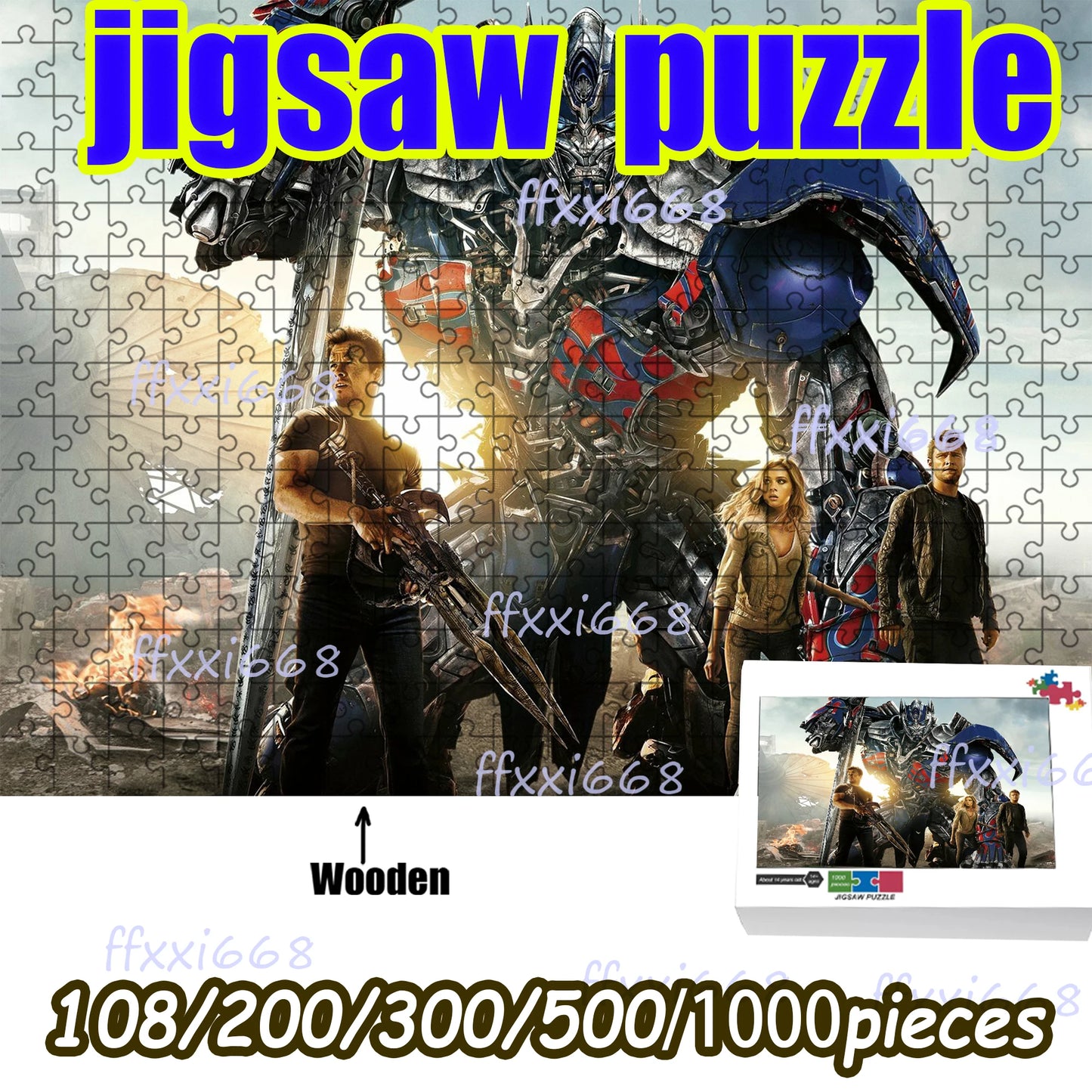 Transformers Limited Edition Puzzle — 1000 Pieces