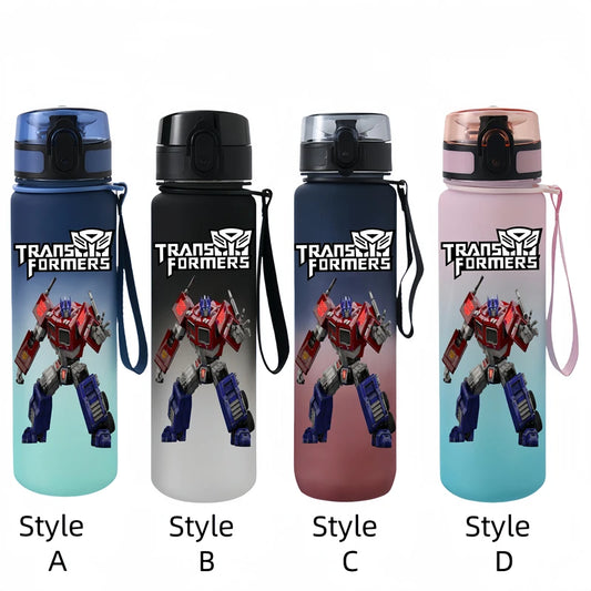 Botella 650ML Transformers Multicolores - Optimus Prime 2.0