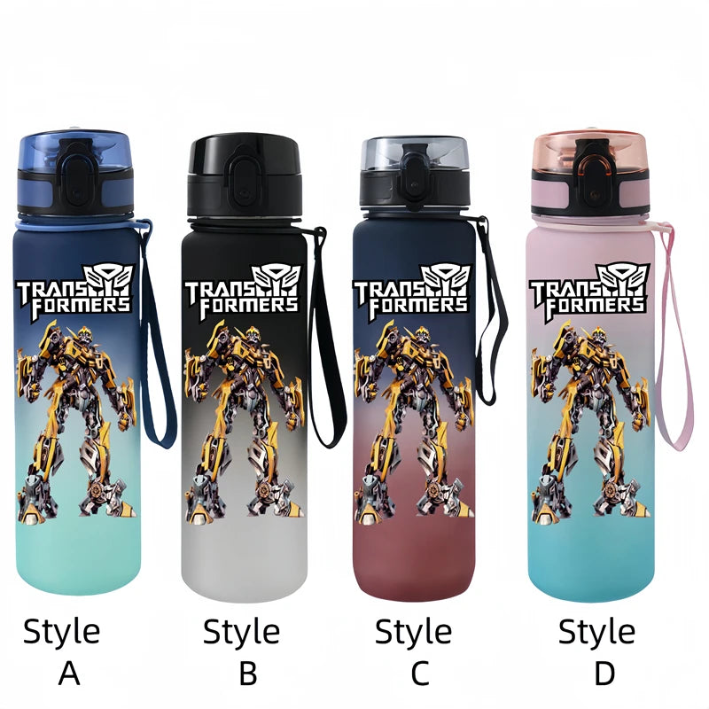 650ML Transformers Multi-color Water Bottle - Bumblebee