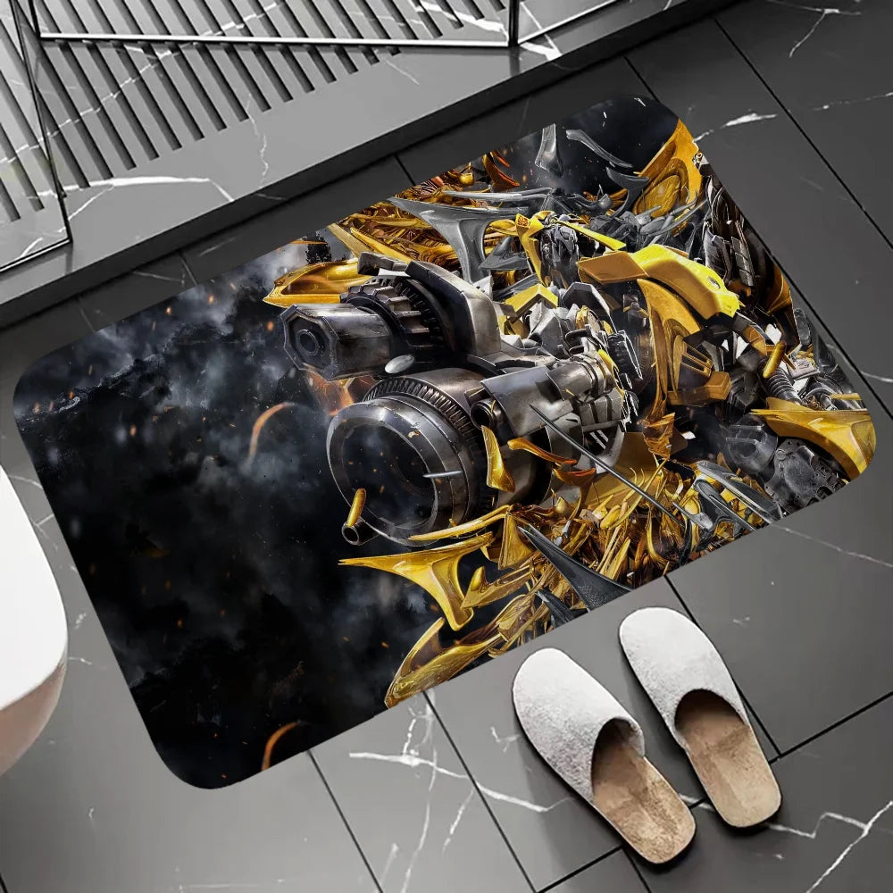 Transformers Floor Mat - Bumblebee Combat