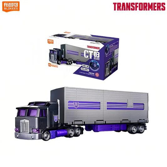 Figurine Transformers Motormaster Chef Stunticon — Brick Gris et Noir Mode Camion