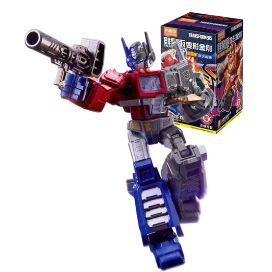 Figurine Transformers Optimus Prime — Blokees Galaxy Version 8 Assemblage Modulaire